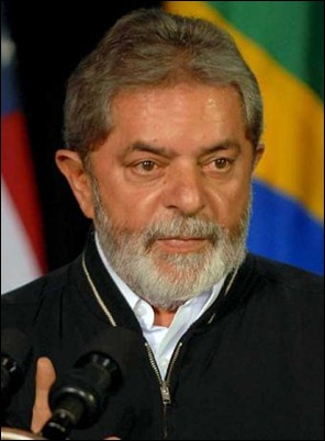 Brazil's Luiz Inacio Lula da Silva. Claimed the current crisis was created by white people with blue eyes.